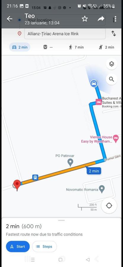 Sky Airport Residence Отопень Екстер'єр фото