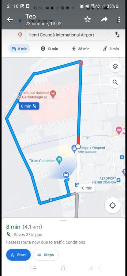 Sky Airport Residence Отопень Екстер'єр фото